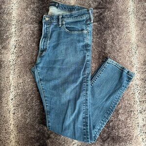Abercrombie & Fitch Super Skinny Blue Denim Jeans